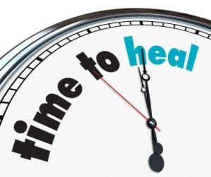 Time to Heal - Ornate Clock healing from an affair