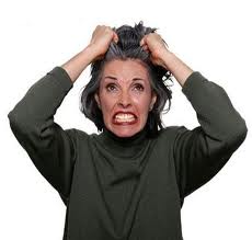frustrated woman