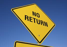 Have You Reached the Point of No Return?