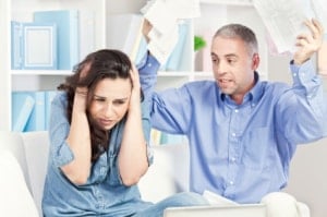 Couple having an argument