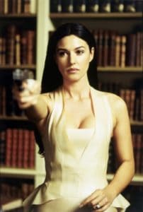 This Bond Girl was told by her husband that she was not enough for him and that she needed to turn a blind eye to his infidelity. (Scene from The Matrix.)