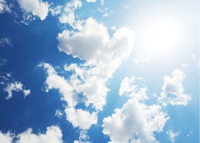the heavens